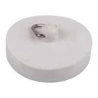 Basin Plug - White (Pack of 10)